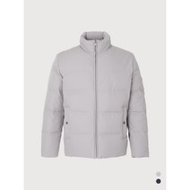 웰메이드 남성 인디안 신상품 가로 퀼팅 단색 구스다운 점퍼 MIUCL3W9261