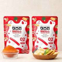 미쓰리 떡볶이 소스 양념 50g 보통맛 5개+보통맛 5개, 5개