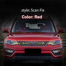 장안 CX70 2016-2019 시작 스캔 자동차 후드 라이트 Led 주간 러닝 장식 주변 램프 스트립 12V 1pcs, 01 Red_02 150cm