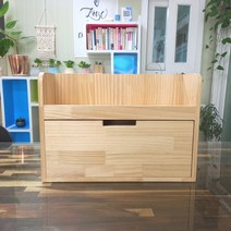 와이드형 소나무 정리함 식탁 정리 가로500 영양제 약 차 커피 화장품 정리 수납, 서랍형