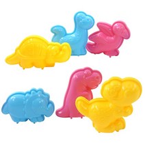 클레이 모래 3D 몰드 공룡몰드(6종), 상세페이지 참조