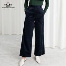 밴딩 와이드 기모 편한 컬러 벨벳 조거팬츠 벨라 철학의 가을 겨울 코듀로이 팬츠 오피스 바지 캐주얼 플랫 미드 솔리드 스트리트웨어