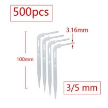 점적호수 관수자재 농업용 호수 200-500pcs 1/8 1/4 