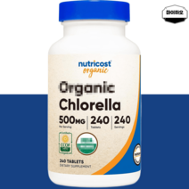 뉴트리코스트 클로렐라 크로렐라 엽록소 500mg 240정, 뉴트리코스트 클로렐라 500mg 240정