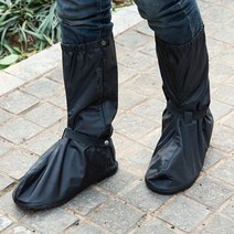 라라공방 휴대용 레인커버 신발 오토바이방수커버 레인부츠 2켤레, 블랙2XL