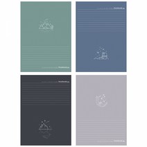 새학기 준비 제본노트_모던 라인 (10개 세트), 단품, 단품