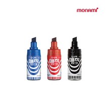 모나미 병매직 흑청적 매직잉크, 1자루, 병매직-블루