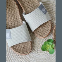 가벼운 린넨 사무실 실내용 여름 마슬리퍼 거실슬리퍼 회사슬리퍼 사무실화