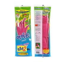 마미손고무장갑 중(M) 오른손 2개 분홍색