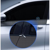 카니발 스타렉스 실내온도유지 차량모기장2p 차박방충망 차창문모기장 카커텐, 앞창