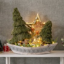 LED 러브이즈트리보트수반set 55cm_P 크리스마스 트리, 단품