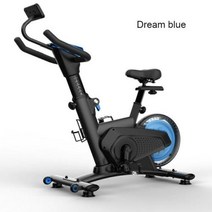실내자전거 스피닝자전거 홈 피트니스 지능 전기 자전거 자기 제어 회전 스포츠 침묵 체육관, Dream Blue