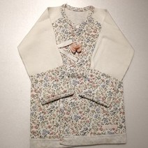 압소바 초특가세일~여리여리 러블리 ~꽃밭가득 이쁨 가득 ~여아 배냇저고리~면100% 무형광제품_pt