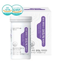 식약처인증 여성 질 유산균 임산부 갱년기 한국 여성 질 에서 유래한 아연 엽산 특허3종 락토바실러스 장건강 영양제 건강 기능식품, 30정, 500mg