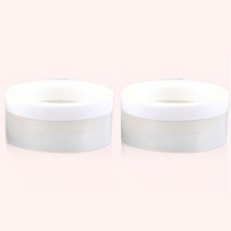 창문 현관문 틈새 문틈 투명 바람 막이 문풍지 2p, 넓은 투명 문풍지 42mm x 6m 2p