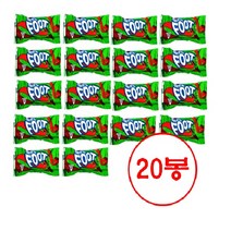 후룻바이더풋 젤리 21g X 20 테이프젤리 코스트코간식, 20개