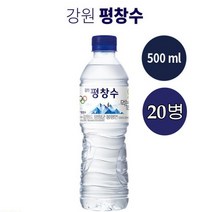 강원 평창수 생수 500ml 20병 40병, 20개