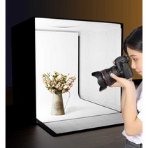 포토부스 1미터 간이 스튜디오 의류 소품 누끼 이미지, 140cm 대형 스튜디오 (6등 백색광)