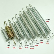 트램폴린 스테인레스 스틸 트램폴린 스프링 점프 침대6 피트/8fft/10 피트/12 피트/13 피트/14 피트/15 피트/16 피트, 01 8.7cm 3.4in