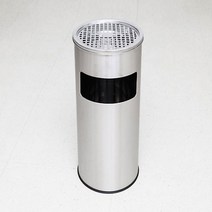 60.5cm중형 대주기획 스텐재떨이 겸 휴지통 중형