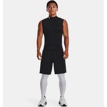 [언더아머] 1361521 UA UnderArmour 히트기어 Heatgear 모크 반목 슬리브리스 나시티