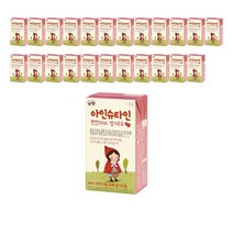 남양유업 아인슈타인 천연 DHA 딸기우유 120ml 24개 팩