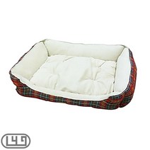 꿀잠 강아지쿠션 소형견 애완견쿠션 보더콜리 푸들 멍멍이 사각극세사 M, 상세페이지 참조