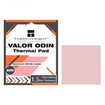Thermalright 방열 패드 Valor Odin 15 W/mk 비전도성 열 방출 실리콘 패드 PC 노트북 방열판/GPU/CPU/LED 그래픽 카드용 90x50x1.5mm, 120*120mm_1.5mm