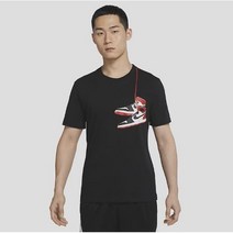 [국내당일발송] 나이키 조던 AJ1 프린트 반팔 티셔츠 DZ4518-010
