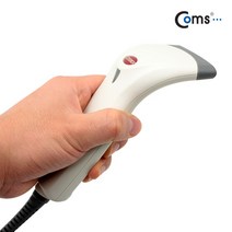 AXZB482 바코드 스캐너 PS2용 화이트 마트 POS 기기