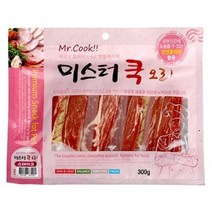 미스터쿡 강아지 간식 스테이크, 오리, 300g, 30개