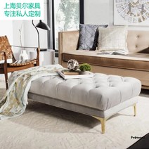 패브릭 벨벳 북유럽 보조의자 스툴 편한의자 소파, 옵션3---100x45x40