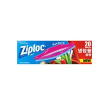 지퍼락 냉장용 냉동용 크기별 모음 슬라이더 그립앤실, 지퍼락 파워쉴드 냉장대형 12입, 대(L)