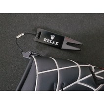 골프 블랙 디봇툴 퍼터키퍼 레이져 각인 제작 잔디보수기, 단면각인