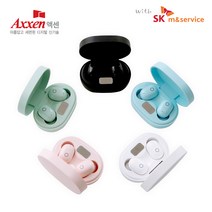 withSKm&service 조약돌 블루투스이어폰, SK120, 블랙