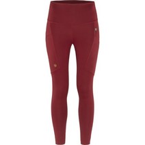 [국내발송] 피엘라벤 FJALLRAVEN 아웃도어 여성 아비스코 타이즈 레드 등산 트레킹 바지 84773/346