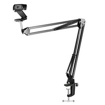 Neewer 조정 가능한 탁상 클램프 서스펜션 붐 시저 마운트 스탠드 홀더 Logitech Webcam C922 C930e C930 C920 C615에 대응 철제 최대 하중 1kg 비디오 녹화에 적용