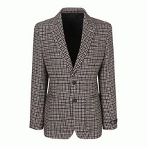 파렌하이트 지이크 멀티 컬러 하운드투스 자켓 베이지 멜란지 FFEAH4101