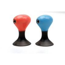 더블 이어폰 아이디어 이어버드 커플 이어폰듀얼잭, 블루