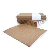 양장노트 크라프트 표지 줄 노트 A5사이즈 25절, 1권