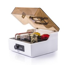 도장 케이스 결재 인감 보관함 회사 파우치, 단일사이즈, D, 1개