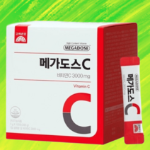 고려은단 메가도스C 3000 100포 비타민씨 메가도스 요법 건강관리 건강기능