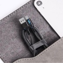 C타입 핸드폰충전케이블 줄꼬임방지 2m C타입USB 삼성c타입케이블 USBC타입 충전선, 레드