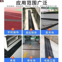 PE 배수로 U형측구 플륨관 배수로관 원형수로관 스틸그레이팅 PE관 그레이팅 오수관 수로관 도랑 창살 하수 음과 오수 배수 주방 우물 커버 커버 pe 플라스틱 x 소재 직사각형, 연한 초록색