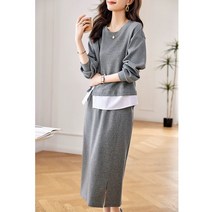 이지면 스커트상하세트 가을투피스셋업 40대 50대 엄마옷