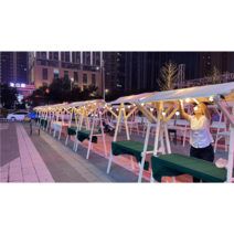 노점매대 이동식가판대 접이식 야시장 백화점 편의점 행사 좌판대 판매대 행사 과일, 접이식 모델 120*60*200 베이지