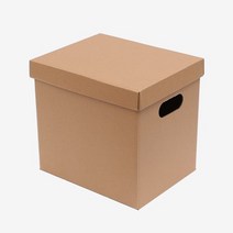 DIY 크라프트 수납 종이박스 / 박스보관함, 없음, 상세페이지 참조