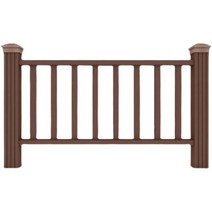 합성목재 공원 강변 울타리 담장 펜스 펜션 전원주택, RL01