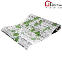 [홈시트24] 간편한 접착식 벽돌시트지 P-027 줄기벽돌 폭50cm, (폭)50cm x (길이) 50cm