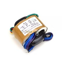 차폐 트랜스 오디오 30W 30va 기본 입력 0-115-230v-scn 보조 출력 9V 12V 15V 18V 24V R-코어 변압기 애호가, Double 24V, Double 24V